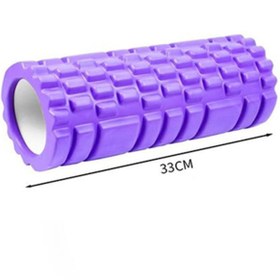 تصویر فوم رولر یوگا کد 25500 - صورتی 