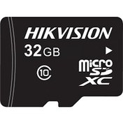 تصویر کارت حافظه microSDHC هایک ویژن مدل C1 کلاس 10 استاندارد UHS-I سرعت 92MBps ظرفیت 32 گیگابایت به همراه آداپتور SD 