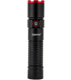 تصویر چراغ قوه مدل GFL51065 Geepas Rechargeable LED Flashlight- GFL51065