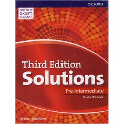 تصویر کتاب سولوشنز پری‌اینترمدیت ویرایش سوم | Solutions Pre-Intermediate 3rd Edition Solutions Pre-Intermediate 3rd Edition