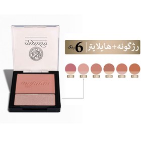 تصویر رژگونه هایلایتر ماجولان 405 