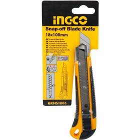 تصویر کاتر پلاستیکی اینکو Ingco HKNS1803 18mm Ingco HKNS1803 18mm Cutter