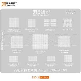 تصویر شابلون هارد AMAOE SSD:x 