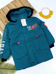 تصویر کاپشن پسرانه بارانی کتان 