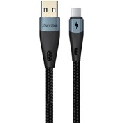 تصویر کابل شارژ سیبراتون USB به Type-C مدل S665C (1 متری/ 2.4A) Sibraton cable USB toType-C S665C/1M-2.4A