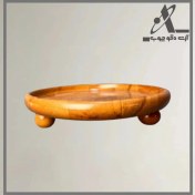 تصویر سینی پذیرایی پایه گرد 