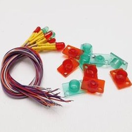 تصویر 10 عدد LED قابدار 