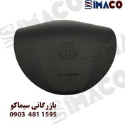 تصویر ایربگ سمت راننده پراید اصلی 131 برند کروز | مجموعه کیسه هوا راننده پراید 131 