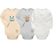 تصویر بادی نوزادی نیل کوک مدل L-Zoo سایز ۹ تا ۱۲ ماه مجموعه ۳ عددی 