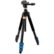 تصویر سه پایه دوربین بیک (Beike Q600H Camera Tripod (Black 