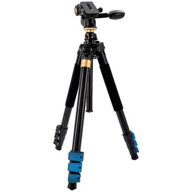 تصویر سه پایه دوربین بیک (Beike Q600H Camera Tripod (Black 