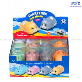 تصویر تراش دو قلو مخرن دار گربه اسکول مکس کد 021 af 