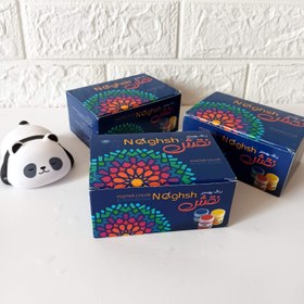 تصویر گواش ۶رنگ نقش 