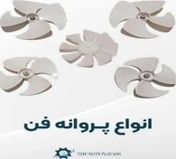 تصویر پره فن ژاپنی کندانسور و اواپراتور یخچال فریزر 