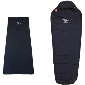 تصویر کیسه خواب کنتال مدل KOKO-kangaroo - مشکی 