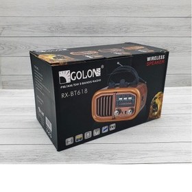 تصویر رادیو اسپیکر گولون Rx 628bt GOLON Radio spiker GOLON RX-628 bt