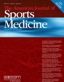 تصویر مجله The American Journal of Sports Medicine 