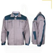 تصویر لباس کار رایکا استخوانی سبز 