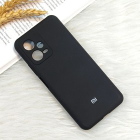 تصویر کاور سیلیکونی تک رنگ اورجینال Xiaomi Redmi Note 12 Pro 5G مدل پاک کنی اصل (متریال ویتنام) 