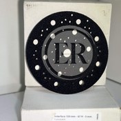 تصویر میان پد (واسط صفحه پلیت و پد پولیش و سنباده 150 میلی‌متری میرکا) 