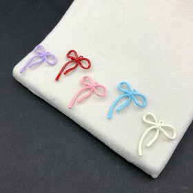 تصویر آویز پاپیون رنگی aviz papion