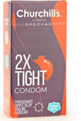 تصویر کاندوم چرچیلیز ۲x tight ا 2x tight condom churchills 2x tight condom churchills