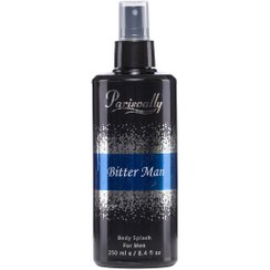 تصویر خوشبو کننده بدن آقایان مدل Bitter Man حجم 250 میلی لیتر پاریس ولی Parisvally Bitter Man Body Splash For Men 250 ml