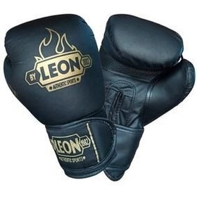 تصویر تجهیزات بوکس مشکی Leon Blade Training Boxing ، Kick و Muay Thai Eldiveni By Leon 1982 