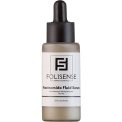 تصویر سرم منافذ پوست حاوی نیاسینامید حجم 30 میلی لیتر فولی سنس Folisense Niacinamide Fluid Serum 30 ml