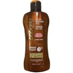تصویر روغن برنز کننده اسپانیایی باباریا Babaria GLOW-EFFECT TANNING OIL اکلیلی 200 میل 