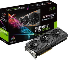 تصویر کارت گرافیک ASUS ROG STRIX GeForce GTX 1080 TI 11GB VR Ready 5K HD Gaming (ROG-STRIX-GTX1080TI-11G-GAMING) (تجدید شد) - ارسال 20 روز کاری ASUS ROG STRIX GeForce GTX 1080 TI 11GB VR Ready 5K HD Gaming Graphics Card (ROG-STRIX-GTX1080TI-11G-GAMING) (Renewed)