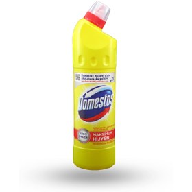 تصویر مایع جرم گیر و ضدعفونی کننده دامستوس زرد Domestos (693 میل) Domestos yellow disinfectant liquid (693 ml)