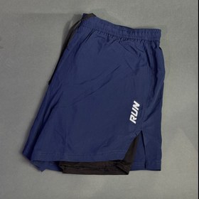 تصویر شلوارک تمرین Crivit navy blue 