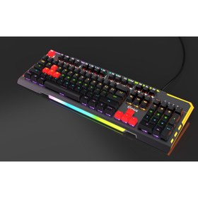 تصویر کیبورد گیمینگ جی پلاس مدل GMK-K560W با سیم 