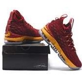 Lebron 15 red hotsell and yellow