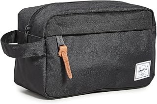 تصویر فصل Herschel Mens Chapter Bag-Black Herschel Mens Chapter Travel Kit Bag-Black