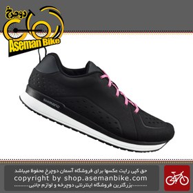 تصویر کفش دوچرخه سواری شهری بانوان برند شیمانو مدل سی تی 500 Shimano City Bicycle Shoes Women CT5 SH-CT500 