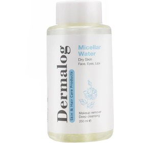 تصویر میسلارواتر پوست خشک درمالوگ 250 میل Dermalog Micellar Cleansing Water for Dry Skin 250ml