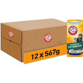 تصویر بسته ۱۲ عددی خوشبوکننده بستر گربه ۶.۸ کیلوگرم برند arm & hammer Pack of 12 Cat Litter Deodorizer 6.8KG