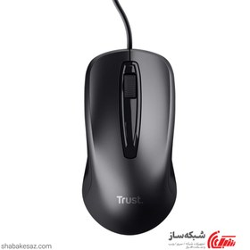 تصویر ماوس باسیم تراست مدل Carve Trust Carve Wired Mouse