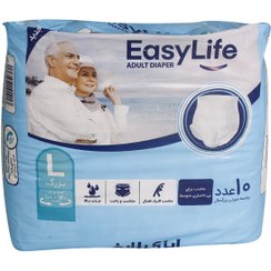 تصویر ایزی لایف پوشینه بزرگسالان شورتی (سایز بزرگ) EasyLife Adult Pull-up Diaper (Large)