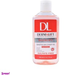 تصویر ژل شستشو مناسب پوست حساس درماليفت مدل Dermalift Rosalift Sensitive Syndet Gel 
