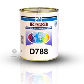 تصویر رنگ بیس کت قرمز گل رزی پی پی جی PPG DELTRON D788 BC 