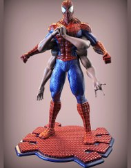 تصویر فیگور مرد عنکبوتی (اسپایدرمن) شش دست Spider Man 