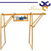 تصویر بالابر ساختمانی ۲۵۰ کیلویی - چینی (۳ اسب بخار) / نبشی / 1500 دور در دقیقه / روانکار 