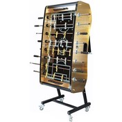 تصویر فوتبال دستی تاشو المپیک مدل S12 بدنه طلایی 