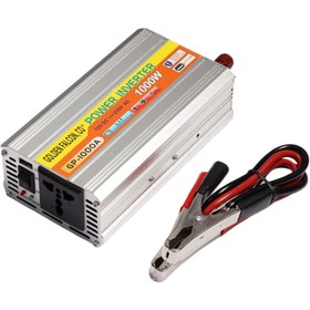 تصویر اینورتر 12 ولت خودرو به 220 ولت برق شهری 1000وات Inverter , 12 V dc to 220 Ac , 1000 W