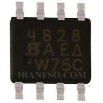 تصویر آی سی لپ تاپ Mosfet Vishay SI4828DY N-N30V5.8A7.5A Dual SOP8 