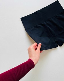 تصویر شورتک سیملس مشکی- کد O3 