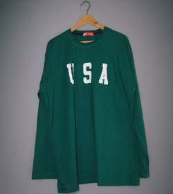 تصویر بلوز آستین بلند مردانه USA کد A1005 - 4XL / 